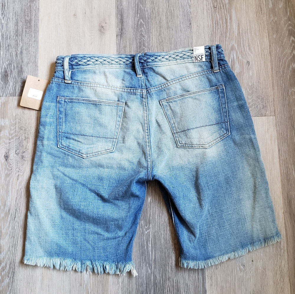 NWT NSF JANE BRAIDED SHORT - Picture 3 of 14